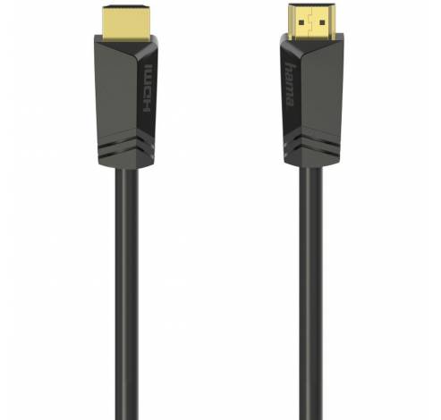 High Speed HDMI-Cable 4K Ethernet Gold Plated 7.5 M  Hama