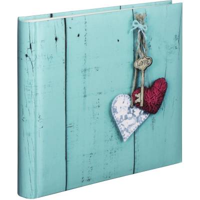 Album XL Rustico 30x30cm 100 White Pagina's Love Key  Hama
