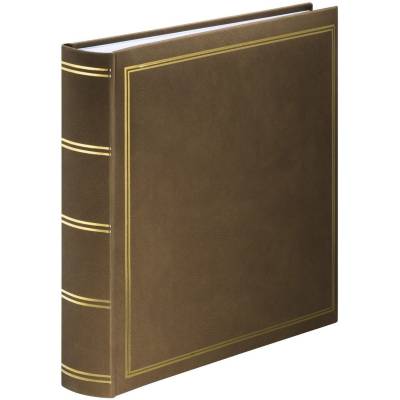 Album XL London 30x30cm 80 White Pagina's Brown  Hama