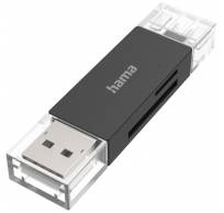 USB-Card Reader OTG USB-A + USB-C USB 3.0 SD/MicroSD 