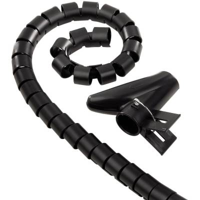 Easy Cover Cable Organiser 1.5m 30mm Black  Hama