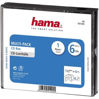 CD Multi Pack 6 CDs  Hama