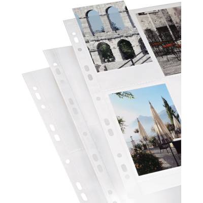 Photo Sleeves DIN A4 For 8 Fotos 10x15cm White 10 Pi...  Hama