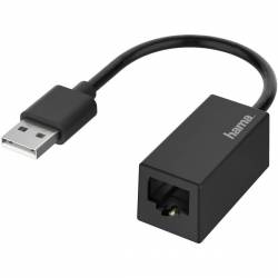 Hama Cord-Adapter USB-Plug - LAN/Ethernet-Connection