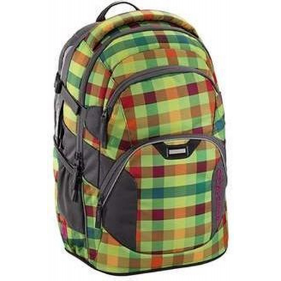 Coocazoo EvverClevver Backpack, Hip To Be Square Green        Hama