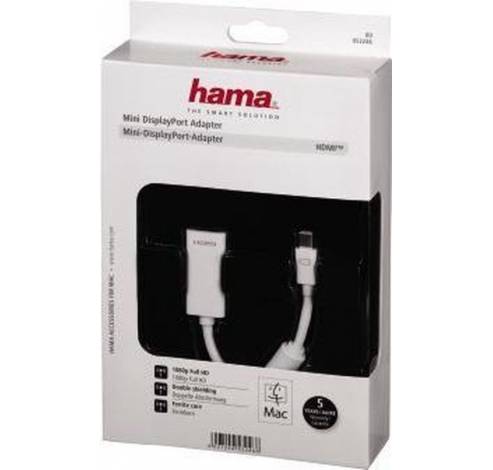 Adaptateur Adaptateur Mini DisplayPort pour HDMI™ Full  Hama