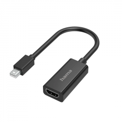 Hama Adaptateur vidéo Fiche Mini DisplayPort - Connexion HDMI™ Ultra HD 4K 