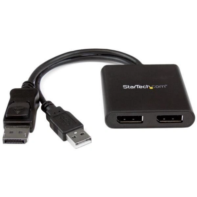 StarTech.com 2-Port DisplayPort MST Hub                      