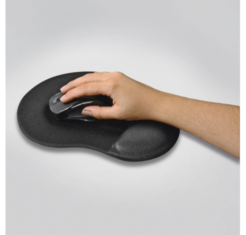 Tapis de souris ergonomique noir  Hama