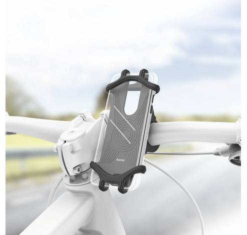 Support vélo Uni smartphone GPS/GSM 6-8cm de large/13-15cm de haut  Hama