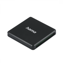 USB-3.0-multi-kaartlezer SD/microSD/CF zwart Hama