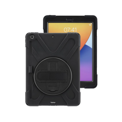 Rugged-style Tabletcase Apple iPad 10.2inch 19/20/221 zwart  Hama