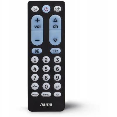 Universal TV-Remote Control INFR. 2 Devices Large Ke...  Hama