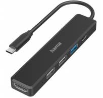 USB-C-Hub Multiport 5-Port 3X USB-A USB-C HDMI 