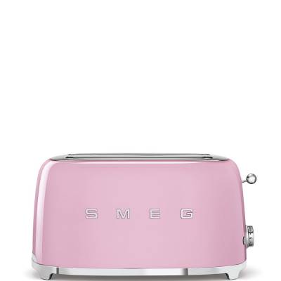 Grille-pain 4 tranches 2 fentes Rose  Smeg