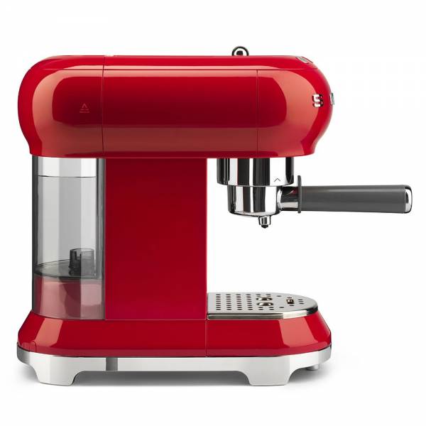 Smeg Espressomachine Espressomachine rood