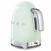 Waterkoker regelbare temperatuur 1,7L Pastelgroen Smeg