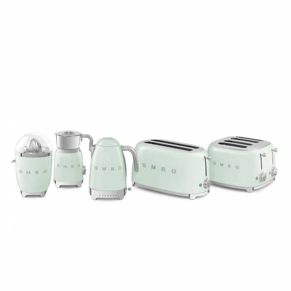 Waterkoker regelbare temperatuur 1,7L Pastelgroen Smeg