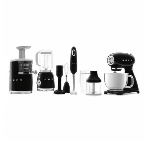 Staafmixer met accessoires zwart  Smeg