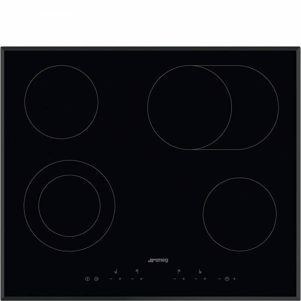 Universeel kookplaat keramisch 60cm SE364EMTB Smeg