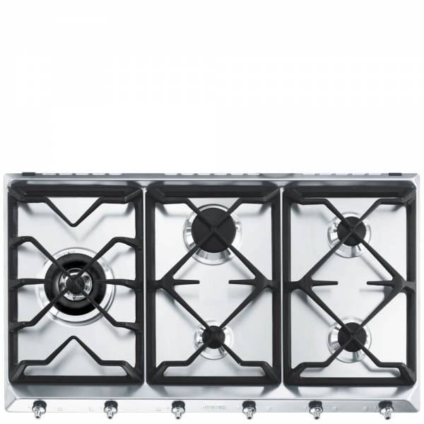 Classici kookplaat gas 90cm SE97GXBE5 Smeg Classici kookplaat gas 90cm SE97GXBE5 Smeg