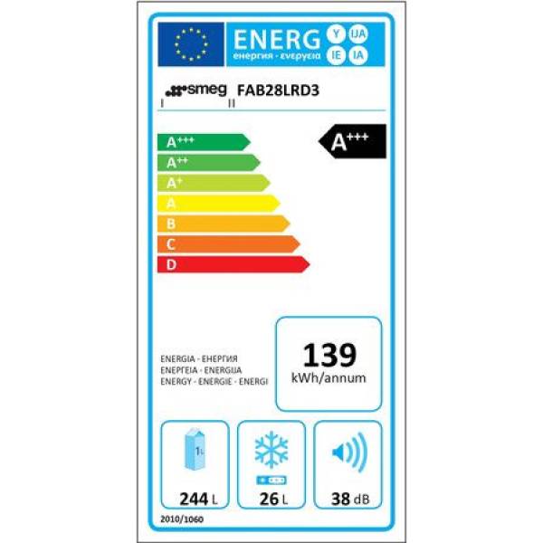 FAB28LRD3 Smeg FAB28LRD3 Smeg