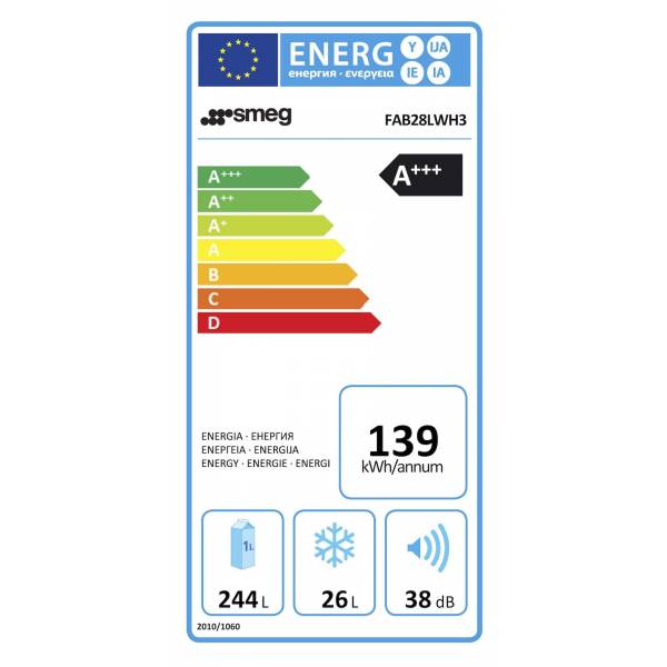 FAB28LWH3 Smeg FAB28LWH3 Smeg
