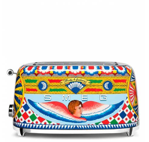 La Sicile est mon amour Grille-pain 4 fentes Dolce&Gabbana  Smeg