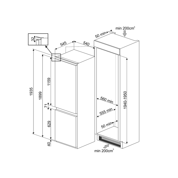 C8194TN2P Smeg C8194TN2P Smeg