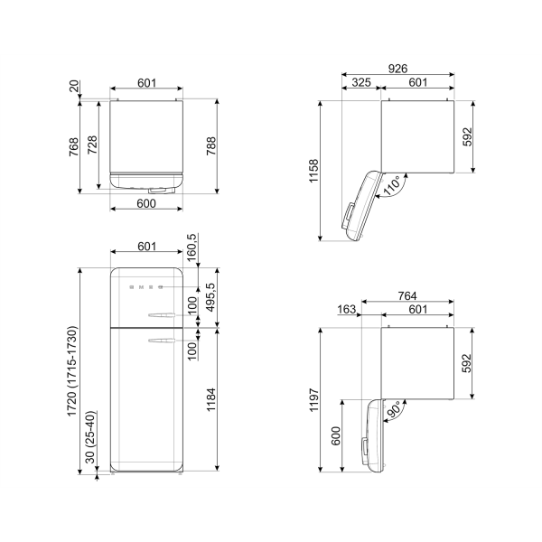 FAB30LBL3 Smeg FAB30LBL3 Smeg