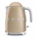 Waterkoker 1,7 liter Mat champagne Smeg