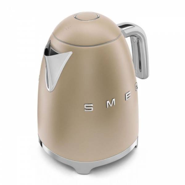 Waterkoker 1,7 liter Mat champagne Smeg