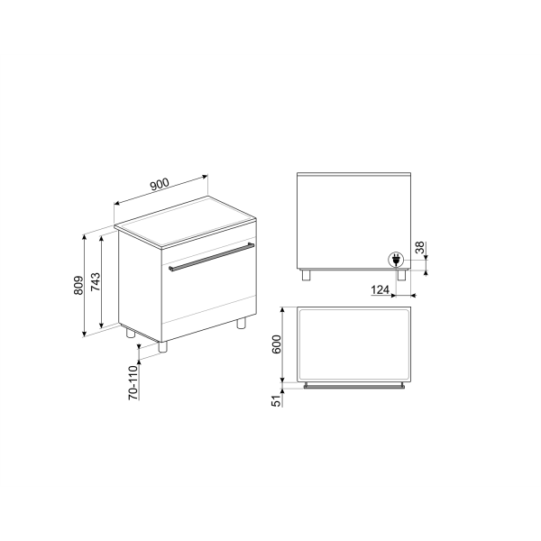 C9CTXI9-1 Smeg C9CTXI9-1 Smeg