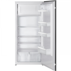 Smeg Inbouw Enkeldeurs koelkast met vriesvak 173L+14L 