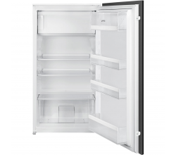 Inbouw Enkeldeurs koelkast met vriesvak 147L+17L Smeg