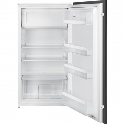 Inbouw Enkeldeurs koelkast met vriesvak 147L+17L 