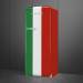 Jaren '50 Koelkast/vriesvak 244L+26L D scharnieren rechts Italiaanse vlag  