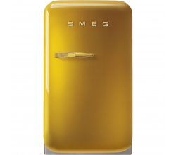 Jaren '50 Minibar 42L scharnieren rechts gold Smeg