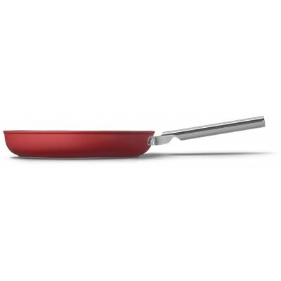 Braadpan 30 cm rood Smeg