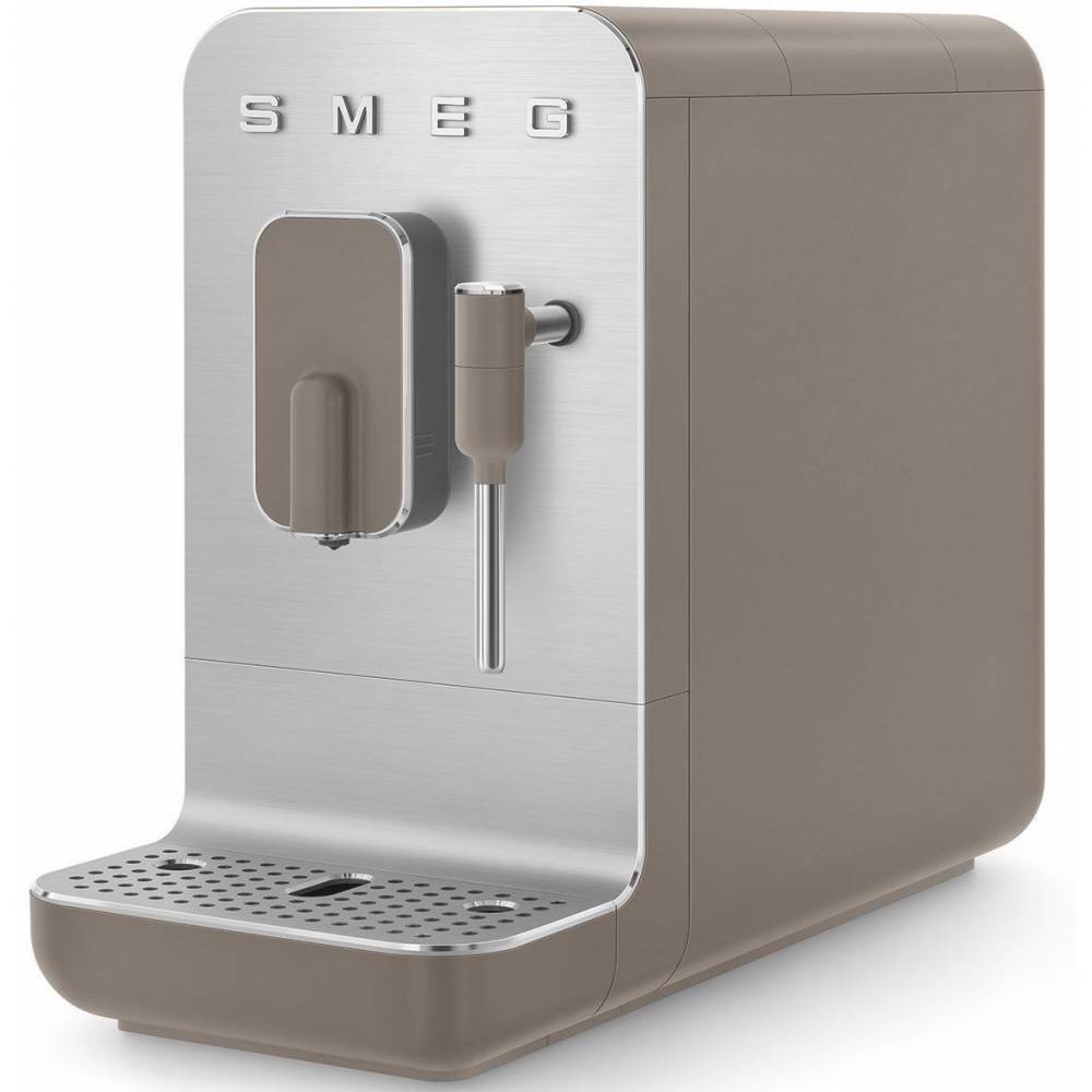Extra voordeel Frons Automatische koffiemachine met stoomfunctie Taupe Smeg kopen. Bestel in  onze Webshop - Steylemans