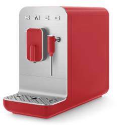 Smeg Machine à café automatique avec fonction vapeur Rouge 