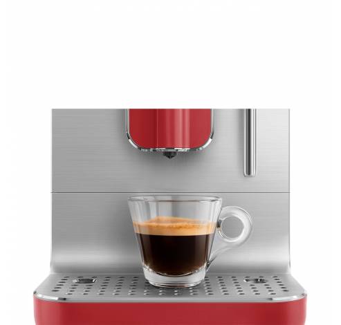 Automatische koffiemachine met stoomfunctie Rood  Smeg