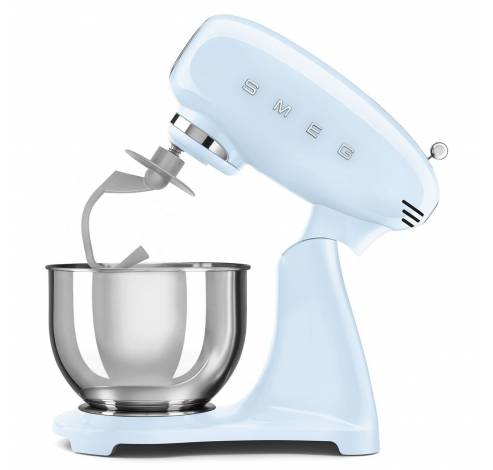Keukenrobot inox mengkom volume 4,8 liter pastelblauw  Smeg