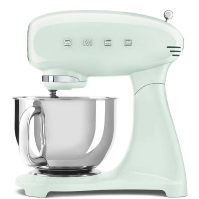 Robot sur socle - bol en inox volume 4,8 litres - vert d'eau Smeg