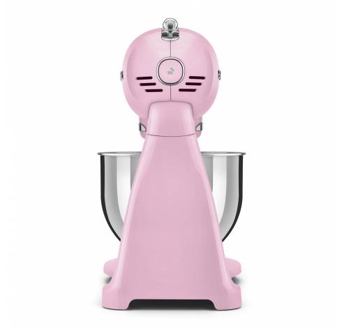 Keukenrobot inox mengkom volume 4,8 liter roze  Smeg