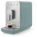 BCC13 Bean to cup Volautomatische koffiemachine automatisch melksysteem mat emerald green met inox Smeg