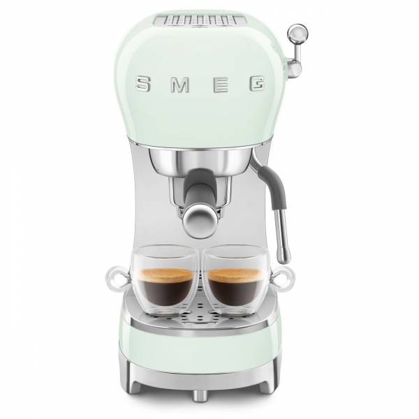ECF02 Espresso koffiemachine - pastelgroen Smeg