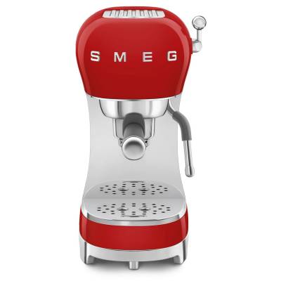 ECF02 Espresso koffiemachine - rood  Smeg