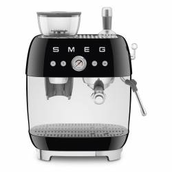 Espresso koffiemachine met geïntegreerde molen - zwart 
