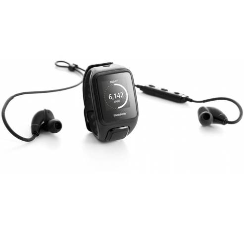 Spark Cardio + Music Large + Bluetooth Headphones Black  TomTom